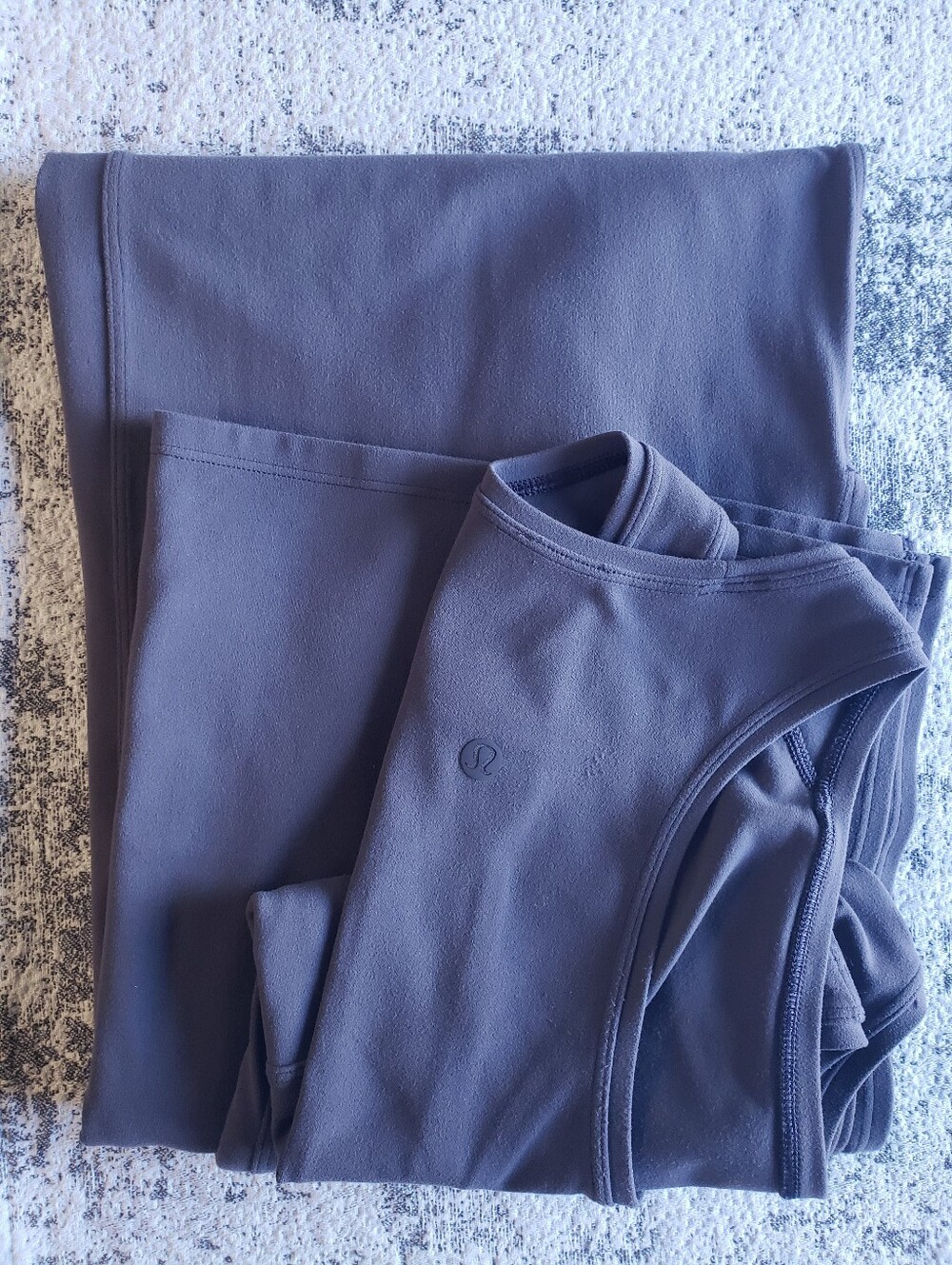 Lululemon Athletica Long Tank Dress Buttery Soft Shark Gray